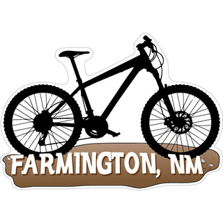 Farmington  New Mexico   Mountain Bike Sticker