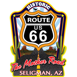 SELIGMAN AZ   Road To Adventure Sticker