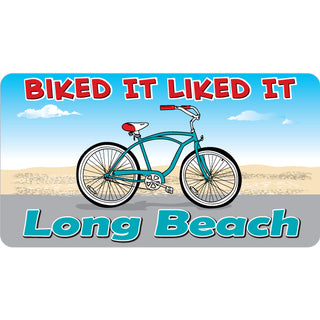 Long Beach   Biked it Liked It Sticker
