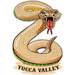 Yucca Valley   Rattlesnake Sticker