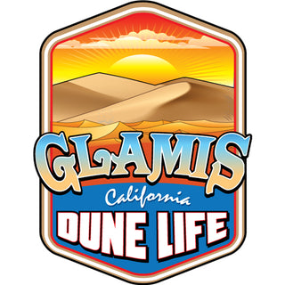 Glamis California   Dune Life Sticker