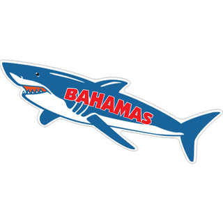 Bahamas Full Shark Profile Sticker