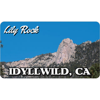 Idyllwild  CA   Lily Rock Photo Sticker