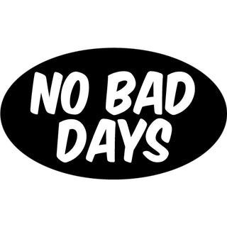 Novelty   No Bad Days Sticker