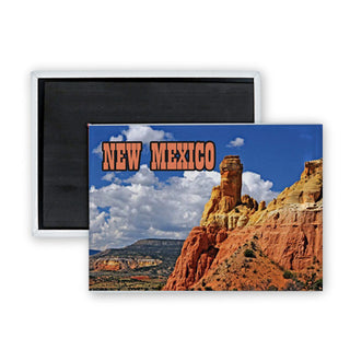New Mexico Photo Rectangle Badge Magnet