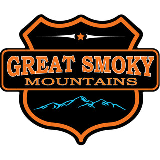 OK4 GREAT SMOKY Orange Shield1 Sticker