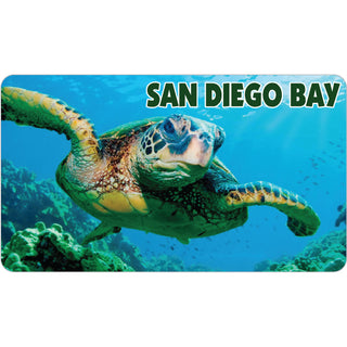 OK4 San Diego Turtle Photo Sticker