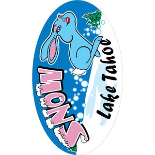 Lake Tahoe Snow Bunny Sticker