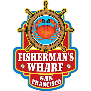 San Francisco   Fishermans Wharf Sticker