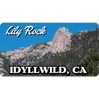 Idyllwild  California Lily Rock form a Distance Sticker