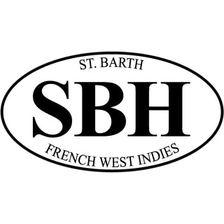 St Barth SBH Euro Oval Sticker