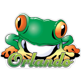 OK4 Orlando  FL Frog (00876) Sticker