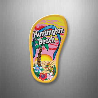 Huntington Beach Single Flip Flop 3D Magnet
