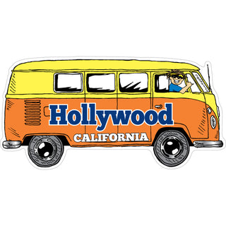 OK4 Hollywood CA Bus Side View Sticker
