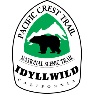 OK4 Idyllwild  CA Pacific Crest Trail Sign (00995) Sticker