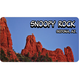 Sedona Snoopy Rock Sticker