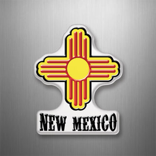 New Mexico Zia 3D Magnet