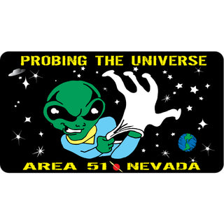 Area 51   Probing The Universe Sticker