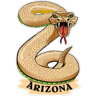Arizona   Rattlesnake Sticker