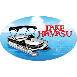 Lake Havasu   Pontoon Boat Sticker