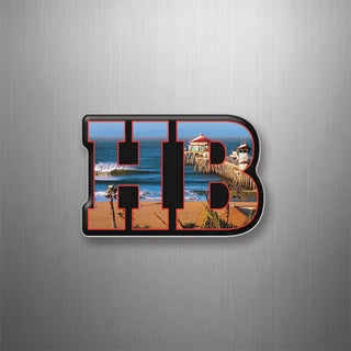 HUNTINGTON BEACH PIER HB 3D Magnet