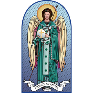 Novelty   Guardian Angel Sticker