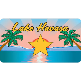 Lake Havasu   Star Sunset Sticker
