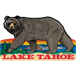 OK4 Lake Tahoe Walking Bear Sticker