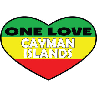 One Love Heart Sticker