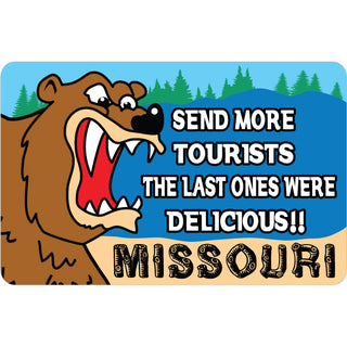 OK4 Missouri Send More Tourists Bear Sticker