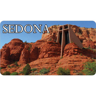 Sedona   Cathedral Church Sticker