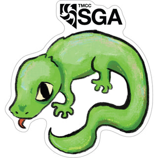 SGA Lizard Curl Sticker
