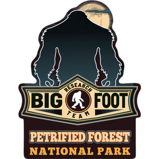 Petrified Forest National Park   Bigfoot Research Team Sticker