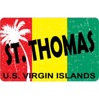 St Thomas Rasta Sticker