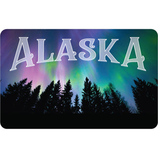 Alaska Northern Lights Photo Sticker