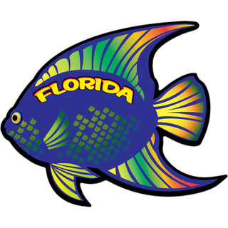 OK4 Florida Tropical Fish   mini sticker Sticker