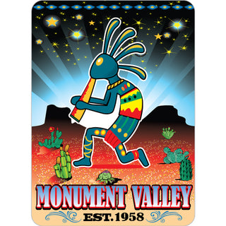 Monument Valley   Kokopelli Starry Night Desert ScenE Sticker