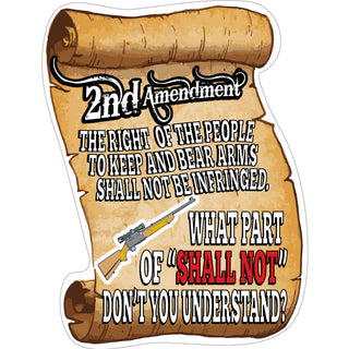 Novelty   The Right Of The People Sticker