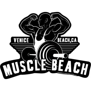 OK4 Venice Beach CA Muscle Beach Sticker