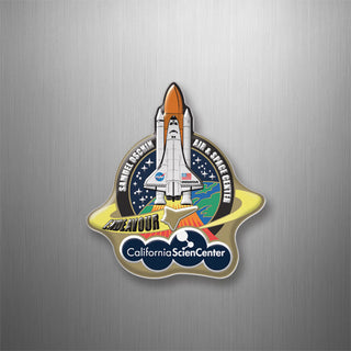 Endeavor Top View 3D Magnet