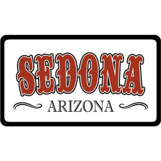 Sedona  Arizona Western Sign   Sedona Western Sign Sticker
