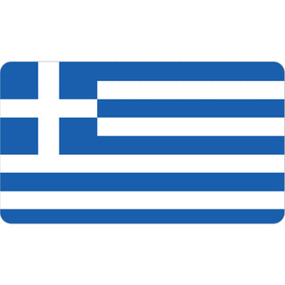 Greek Flag mini Sticker