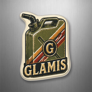 Glamis Vintage Fuel Can Badge 3D Magnet