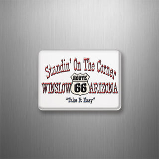 SotC Winslow AZ   On The Corner 3D Magnet