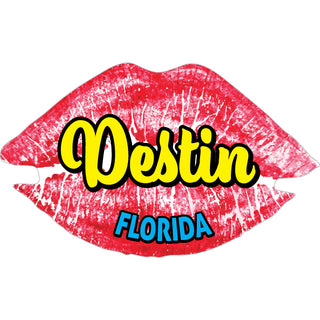 OK4 Destin  FL Lips Sticker