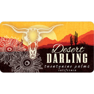 Twentynine Palms  California   Desert Darling Sticker