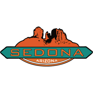 Sedona Arizona Rock Formation Cathedral Rock Sticker