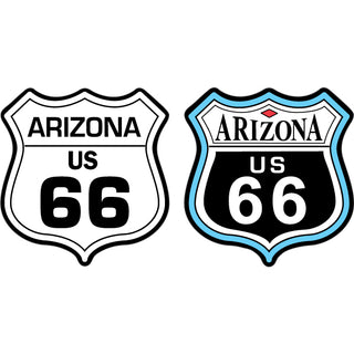 Arizona   Route 66 Shields Sticker