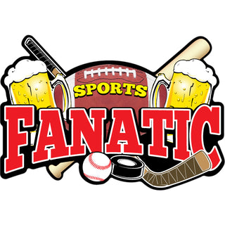 Sports Fanatic   Sports Fanatic Horizontal Sticker