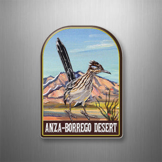 Anza Borrego Desert   Roadrunner 3D Magnet